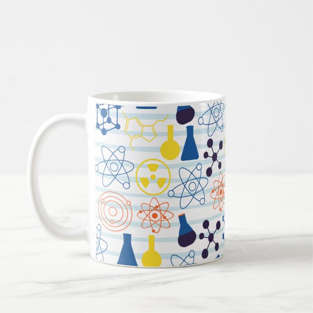 Caneca de café para professor de química (Esquerda)