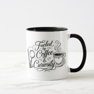 Caneca de Café para Professores 'Motivado por Café
