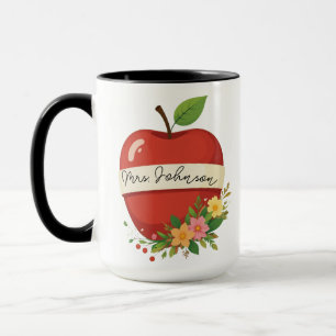 Caneca de café para professores, presentes persona