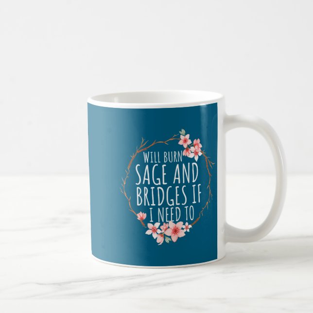 Caneca De Café Para Queimar Pontes de Salvia Se (Direita)