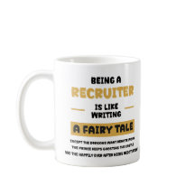 Caneca de Café para Recrutador – Presente Divertid