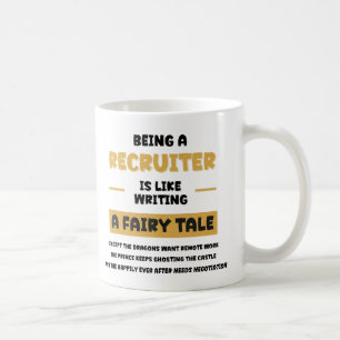 Caneca de Café para Recrutador – Presente Divertid