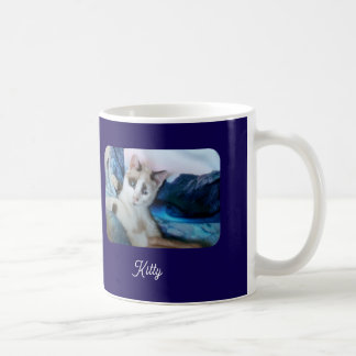 Caneca De Café Para Sempre no Meu Coração, Nome da Foto do Gato P