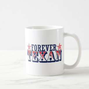 Caneca De Café Para sempre Texan