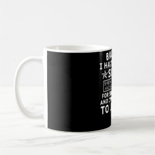 Caneca De Café Para trás! Eu tenho uma irmã louca