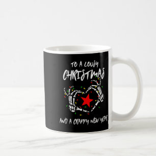 Caneca De Café Para um Natal Ruim e um Ano Novo Uma Droga (anti-N