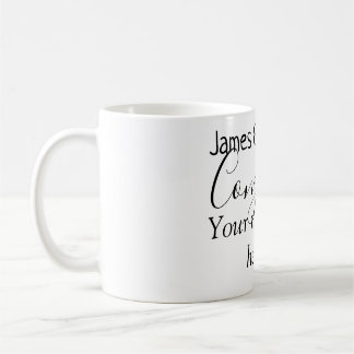 Caneca De Café Parabéns adicionar nome mensagem casamento casal r