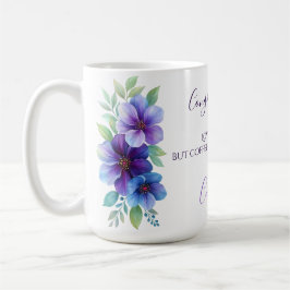 Caneca De Café Parabéns adoram ferir, mas café cura roxo