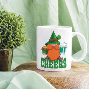 Caneca De Café Parabéns ao Leprechaun do Dia de São Patrício