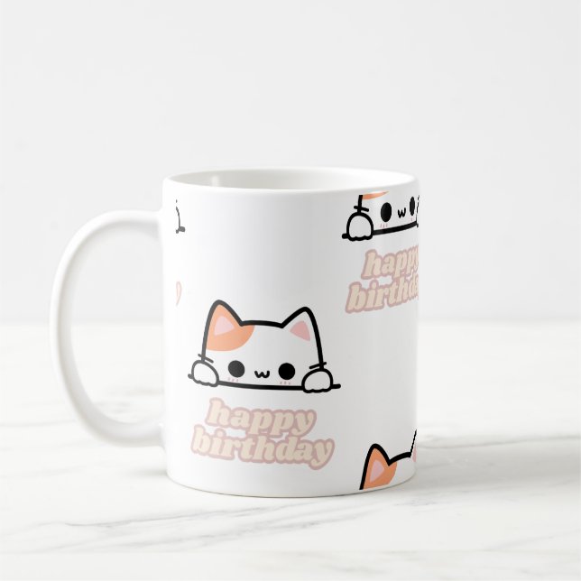 Caneca De Café "Parabéns, café mug - uma maneira festiva de estre (Esquerda)