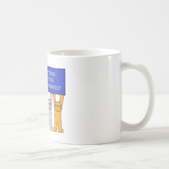 Caneca De Café Parabéns de Formandos de Terapia Física (Direita)