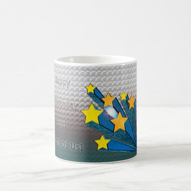 Caneca De Café Parabéns De Todos Nós (Centro)