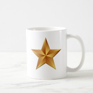 Caneca De Café Parabéns Dourados