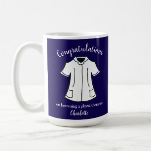 Caneca De Café Parabéns em se tornar um fisioterapeuta