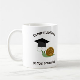 Caneca De Café Parabéns no Caracol de Graduação