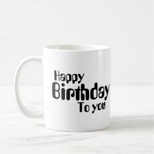 Caneca De Café parabéns para você