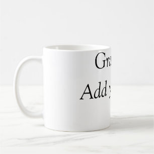 Caneca De Café Parabéns pela formatura turma de 20xx adicionar no