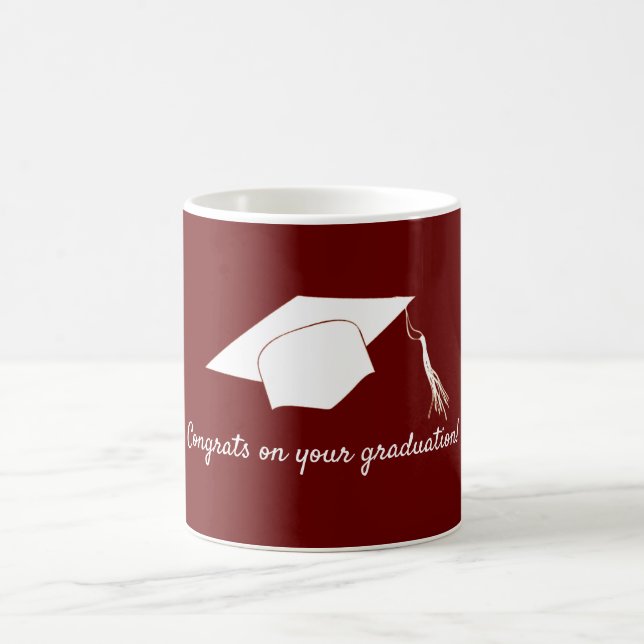 Caneca De Café Parabéns pela sua formatura (Centro)