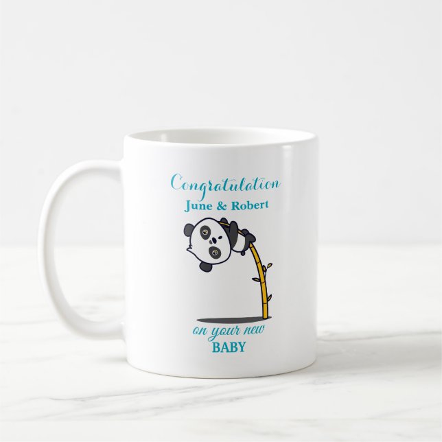 Caneca De Café parabéns pelo novo bebê (Esquerda)