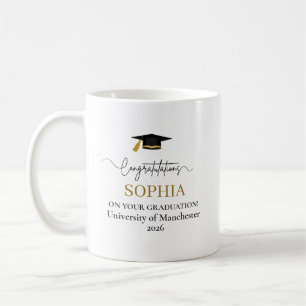 Caneca De Café Parabéns Personalizados Formatura 2026