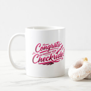 Caneca De Café Parabéns por passar no seu checkride!