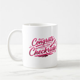Caneca De Café Parabéns por passar no seu checkride!