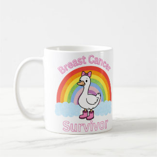 Caneca De Café Parabéns por ser uma Sobrevivente de Câncer de Mam
