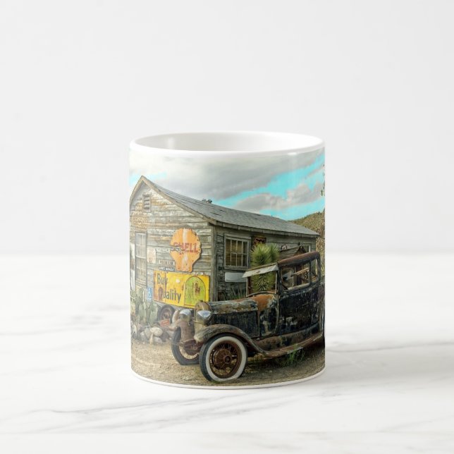 Caneca De Café Parada Antiquada do Deserto (Centro)