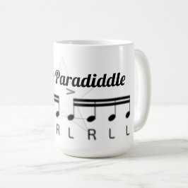 Caneca De Café paradiddle simples