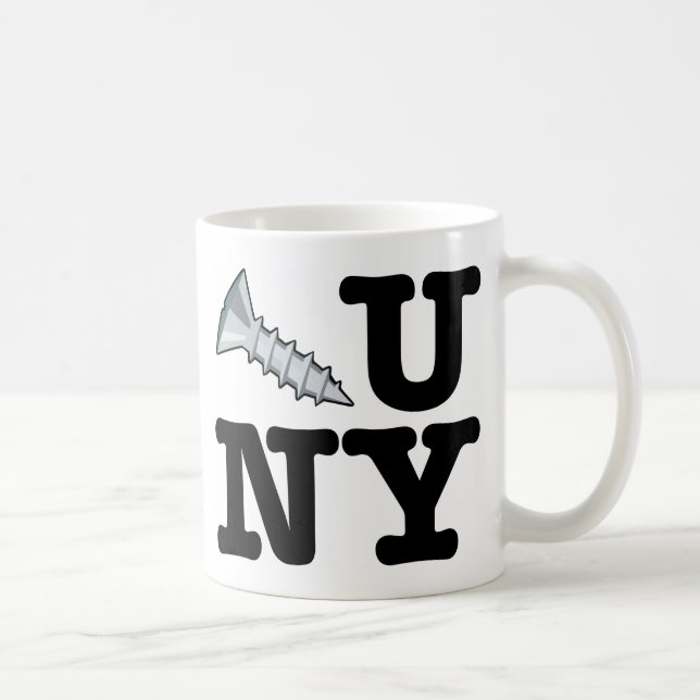 Caneca De Café Parafuse-o New York (Direita)
