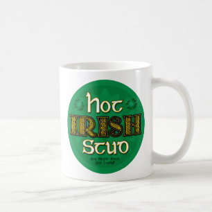 Caneca De Café Parafuso prisioneiro irlandês quente (caneca)