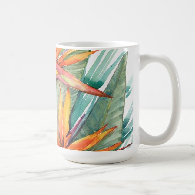Caneca De Café Paraíso Botânico Tropical II (Direita)