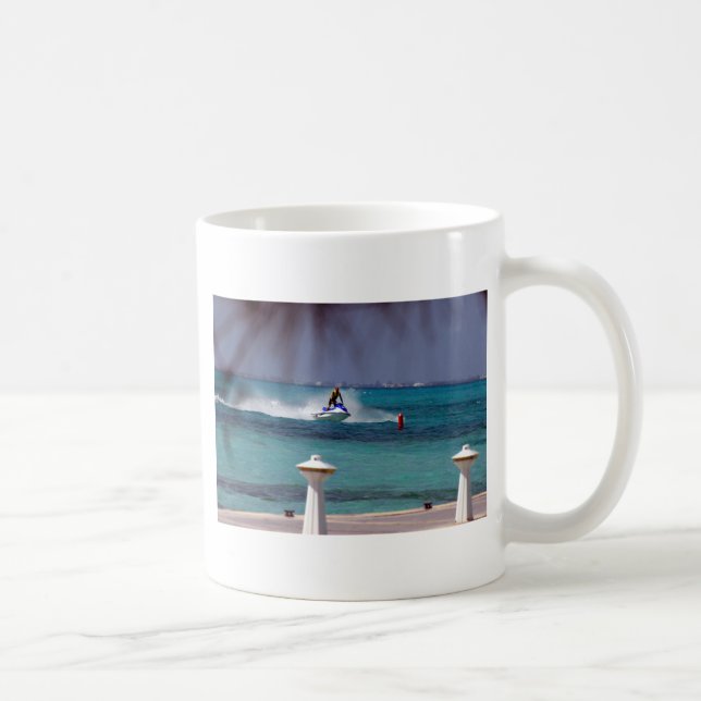 Caneca De Café Paraíso de Jet Ski (Direita)