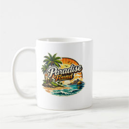 Caneca De Café Paraíso Encontrado