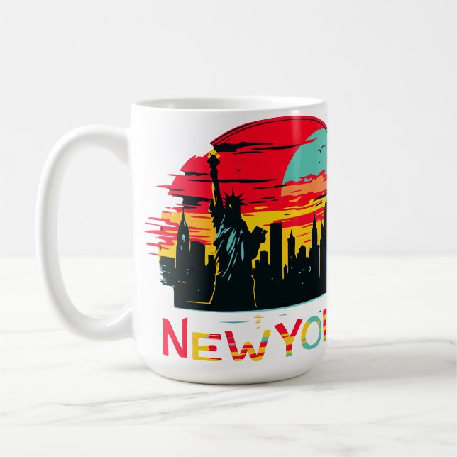 Caneca De Café paraíso favor love 7777 (Esquerda)