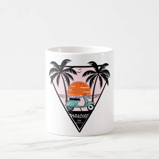 Caneca De Café Paraíso nas rodas (Centro)