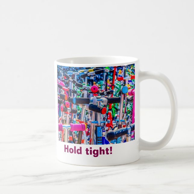 Caneca De Café Paraíso patinete - Segure firme! (Direita)