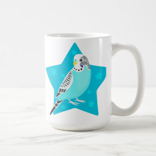 Caneca De Café Parakeet doce do pássaro