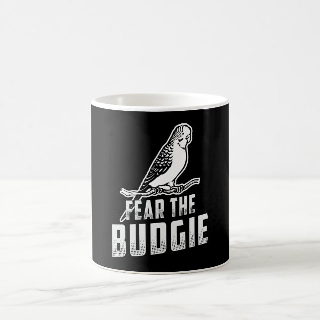 Caneca De Café Parakeet Lover Teme O Orçamento Bugerigar Orçament (Centro)
