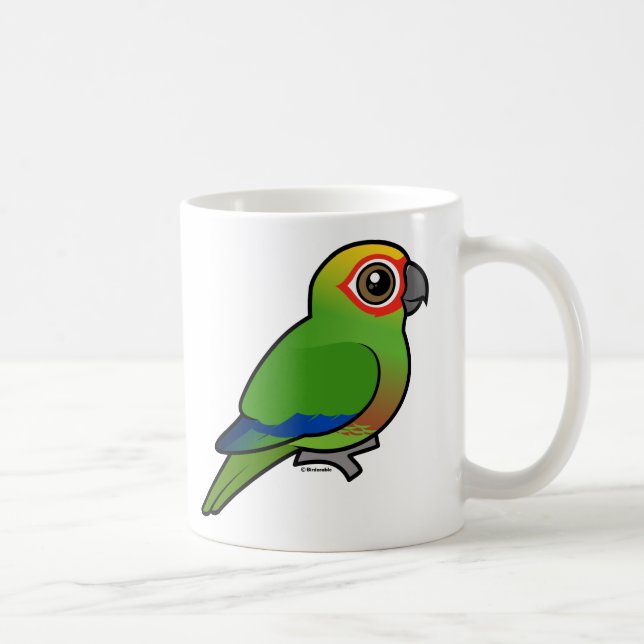 Caneca De Café Parakeet Ouro-tampado (Direita)