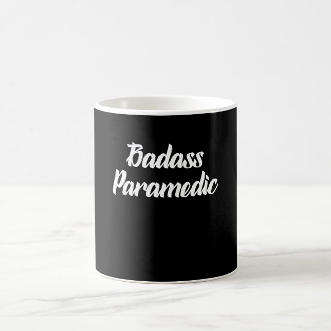 Caneca De Café paramédico badass (Centro)