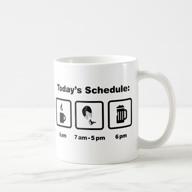 Caneca De Café Paramotoring (Direita)