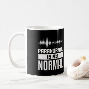 Caneca De Café Paranormal é meu investigador paranormal normal
