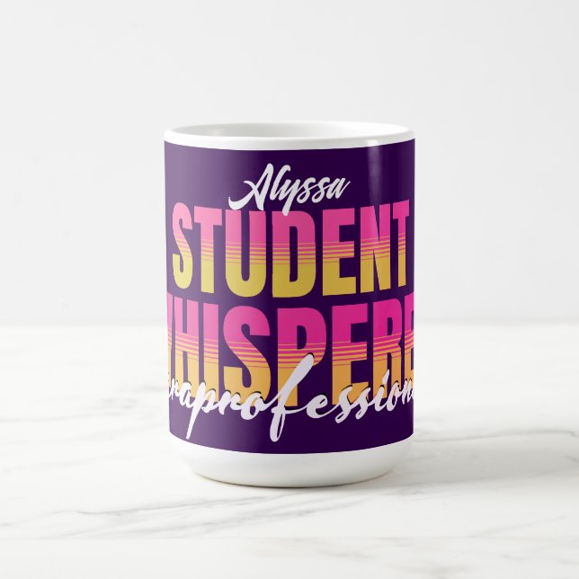 Caneca De Café Paraprofessionner Student Whisperer (Centro)