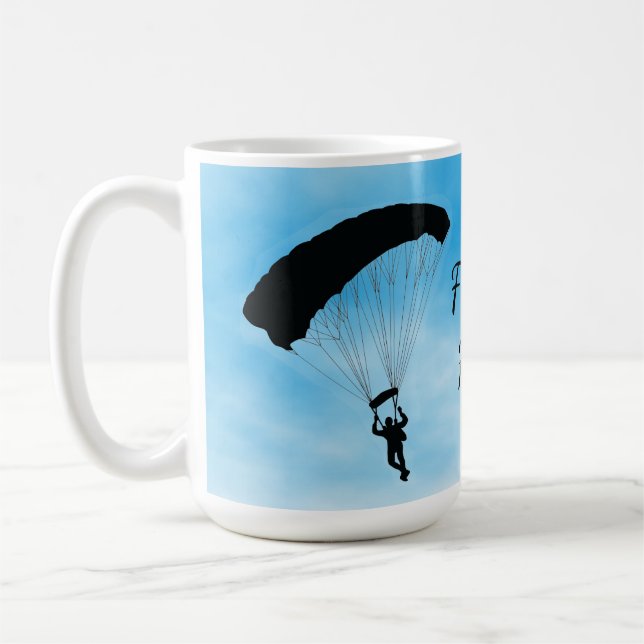 Caneca De Café Paraquedismo de Skydiving Design Mug (Esquerda)