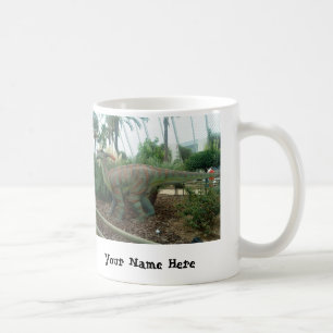 Caneca De Café Parasaurolofo Dinossauro Personalizado Mug
