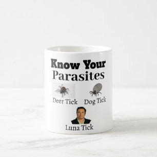 Caneca de Café Parasitas