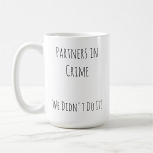 Caneca De Café Parceiro de Fotografia em crime