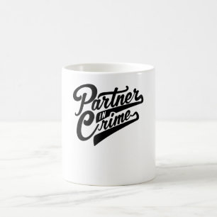 Caneca De Café Parceiro no Crime