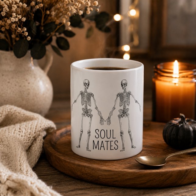 Caneca De Café Parceiros do Humor Mórbido  (Criador carregado)